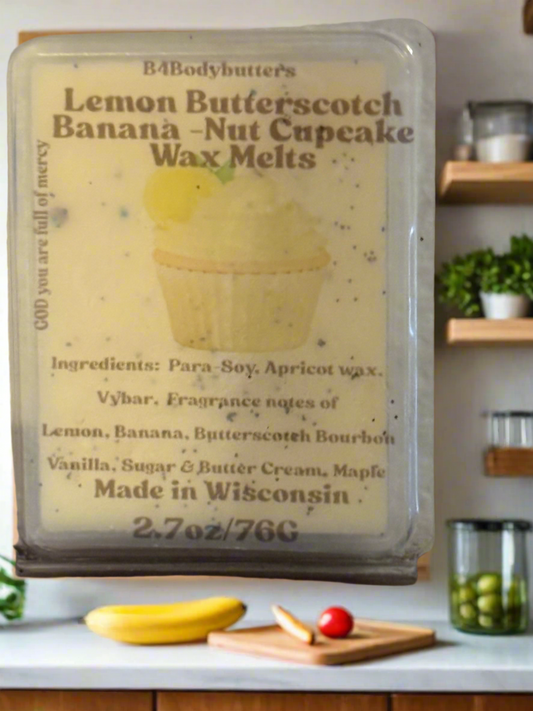 Lemon Butter Scotch Cupcake