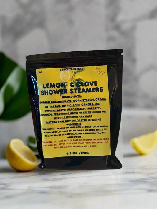 Lemon Clove Shower Steamers