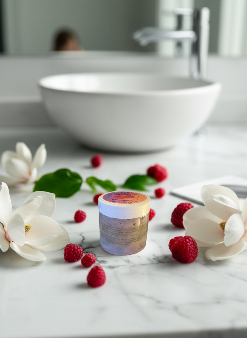 Black Raspberry Magnolia emulsified Body Butter