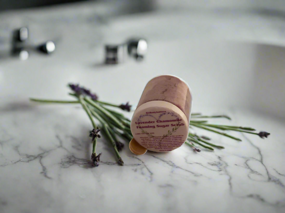 Lavender & Chamomile Sugar Scrub(Light Exfoliate)