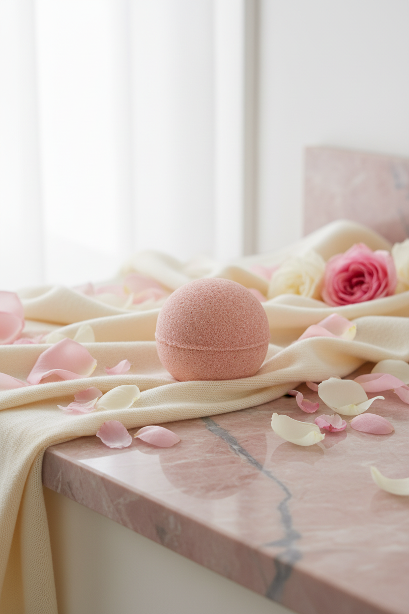Cashmere Petals (Bath bomb)
