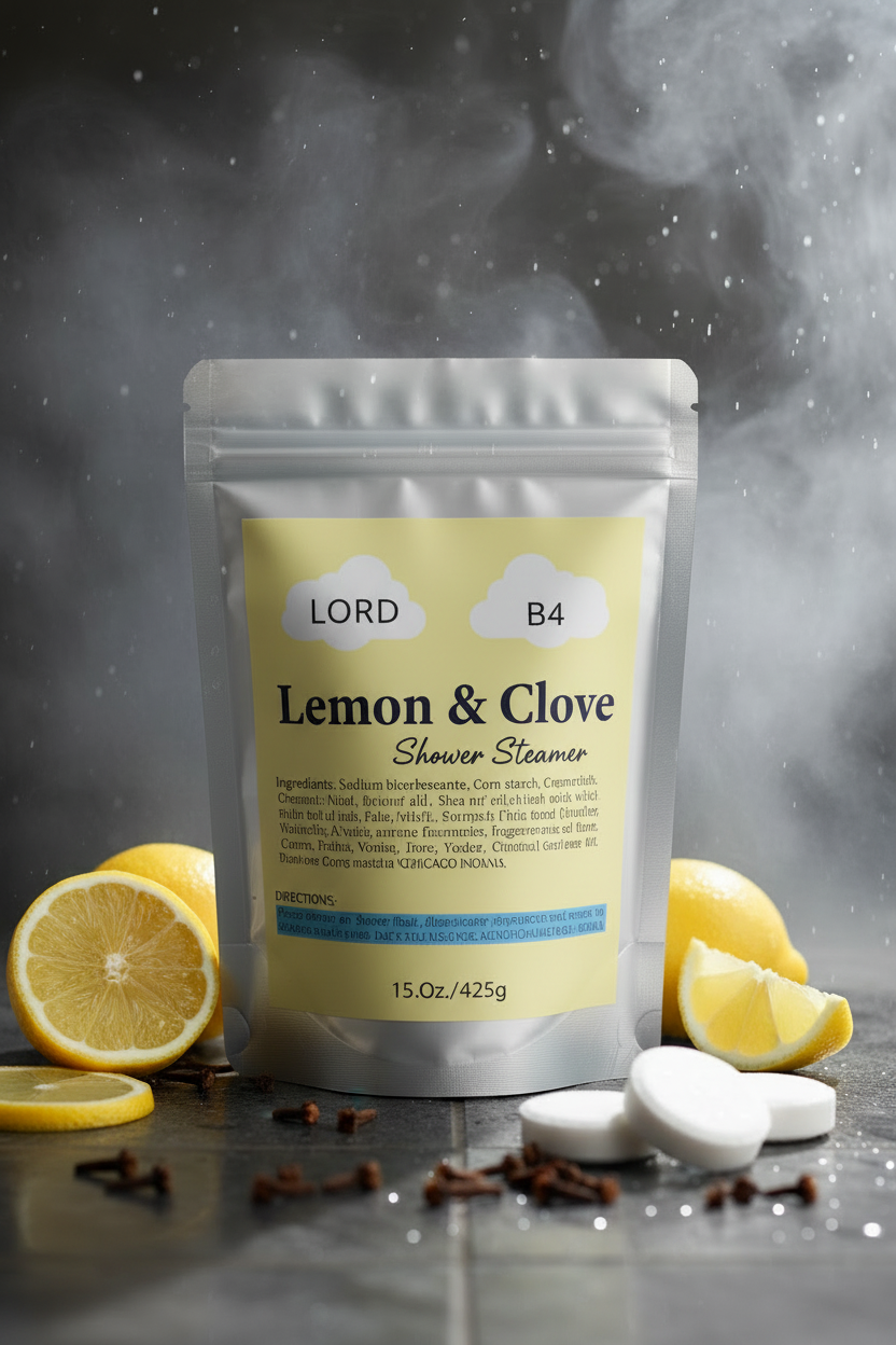 Lemon & Clove Shower Steamers