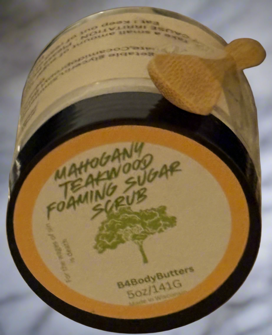Mahogany Teakwood Sugar Scrub(Regular Sugar Exfoliate)