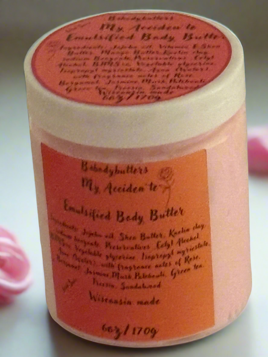My Acciden’te Emulsified Body Butter
