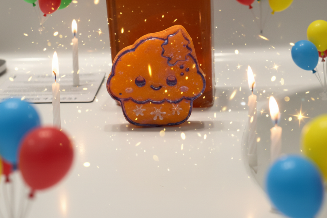 Birthday Cupcake ( soap)