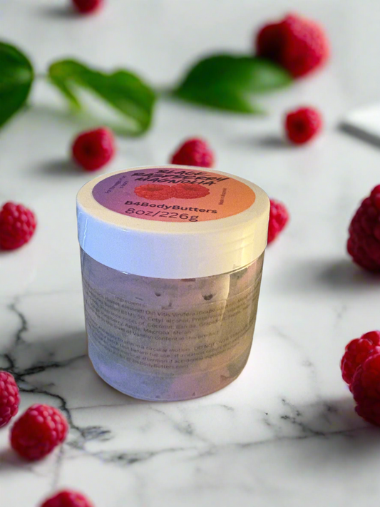 Black Raspberry Magnolia emulsified Body Butter