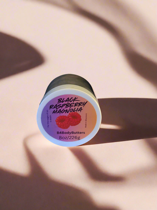 Black Raspberry Magnolia emulsified Body Butter
