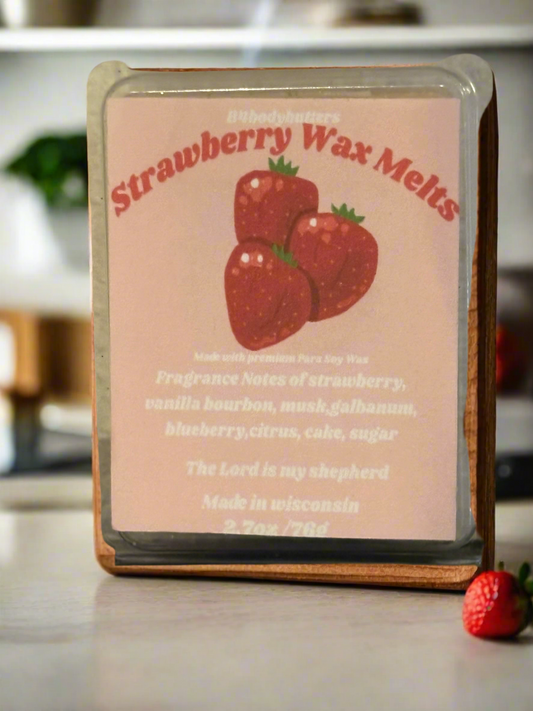 Strawberry Scented Wax Melts