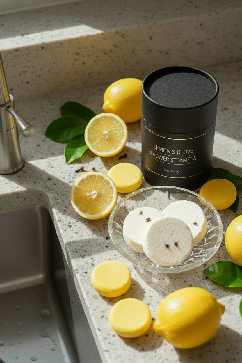 Lemon & Clove Shower Steamers