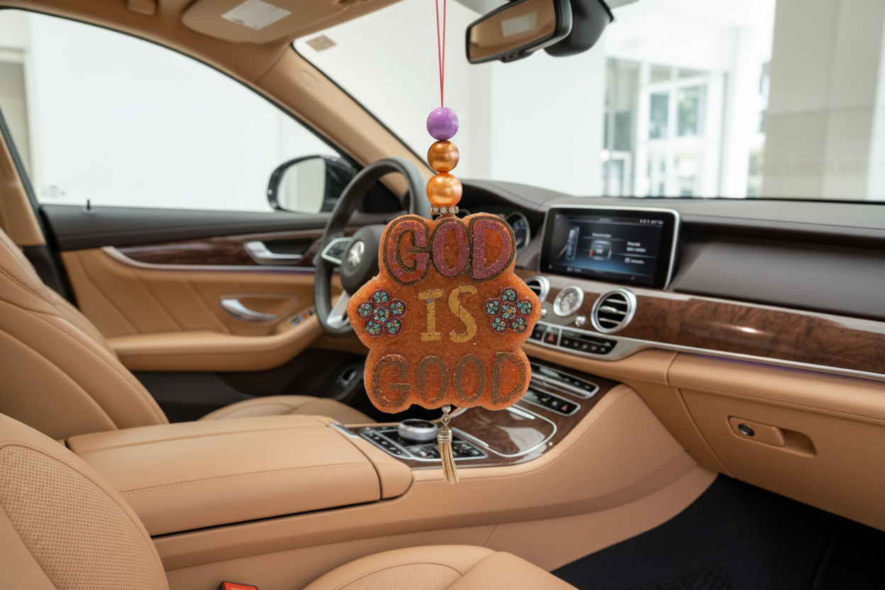 GOD IS GOOD (Car freshie)