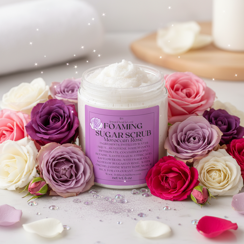Moroccan Rose Sugar Scrub