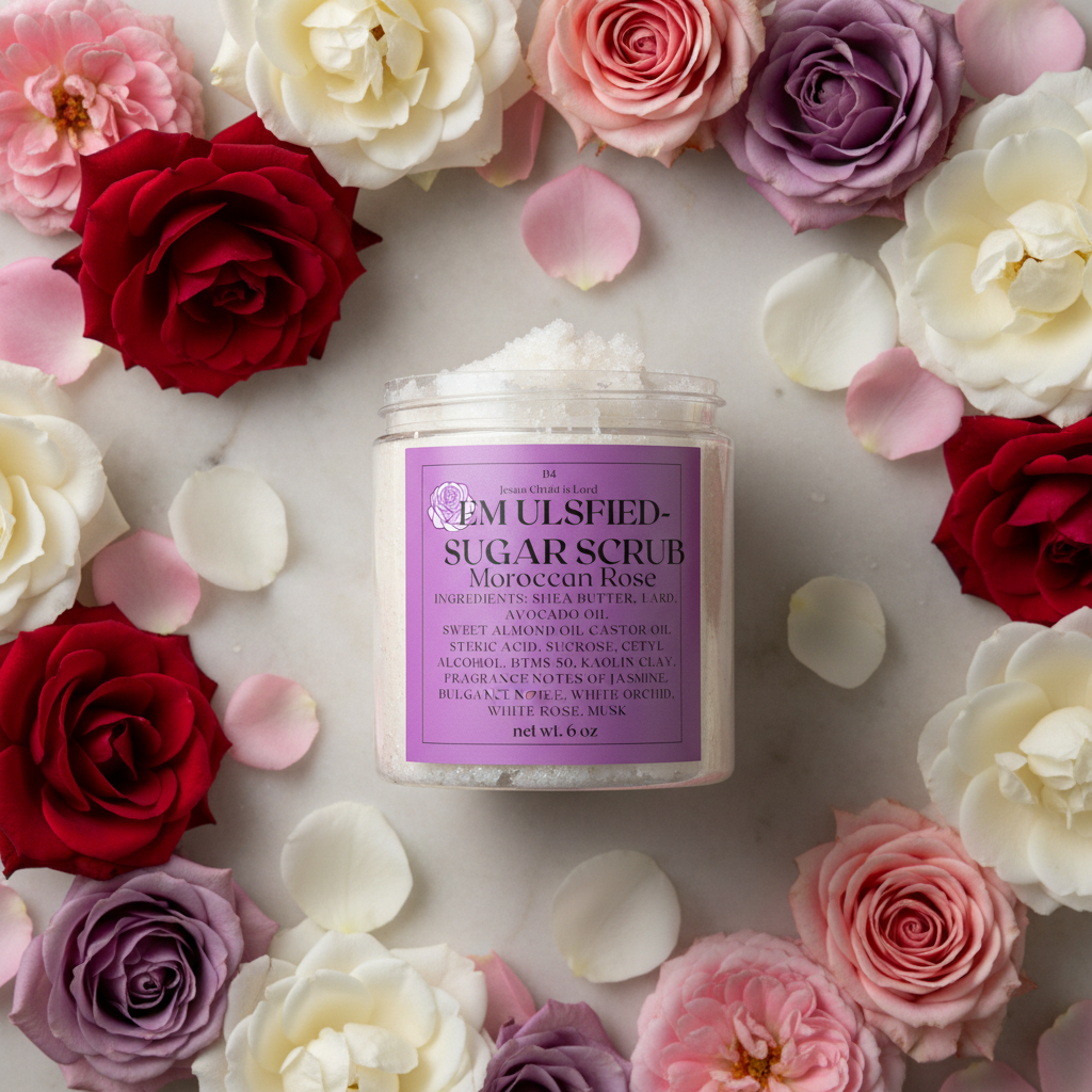 Moroccan Rose Sugar Scrub