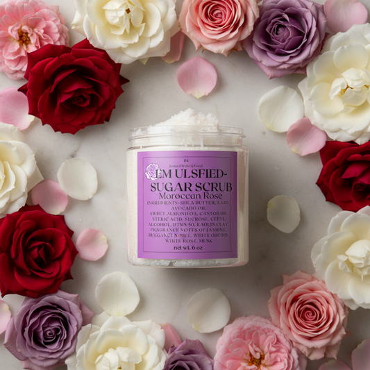 Moroccan Rose Sugar Scrub